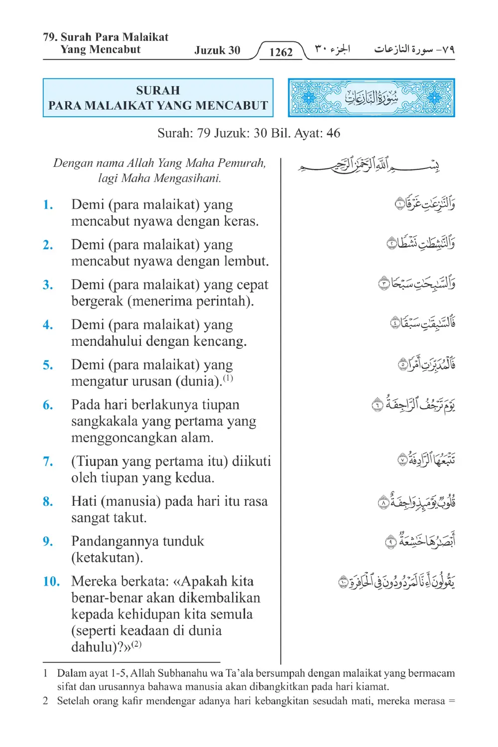 Para Malaikat Yang Mencabut