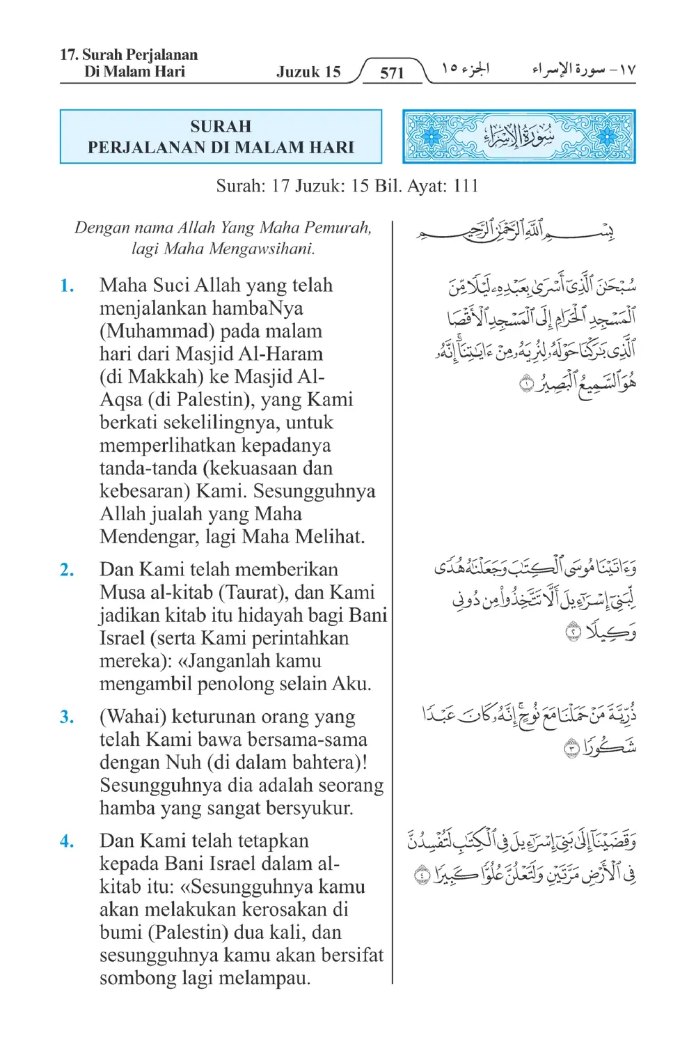 Perjalanan Di Malam Hari