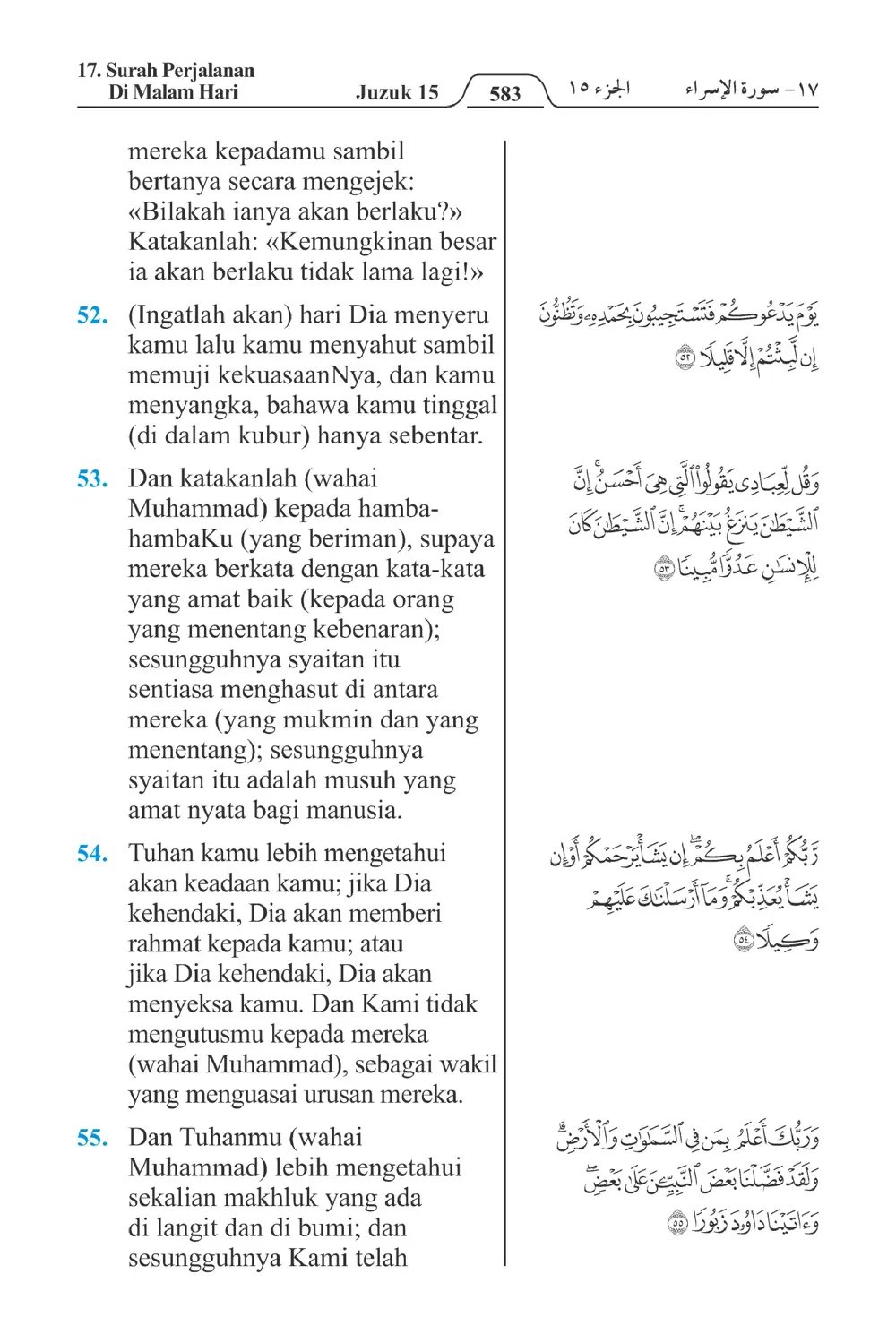 Perjalanan Di Malam Hari