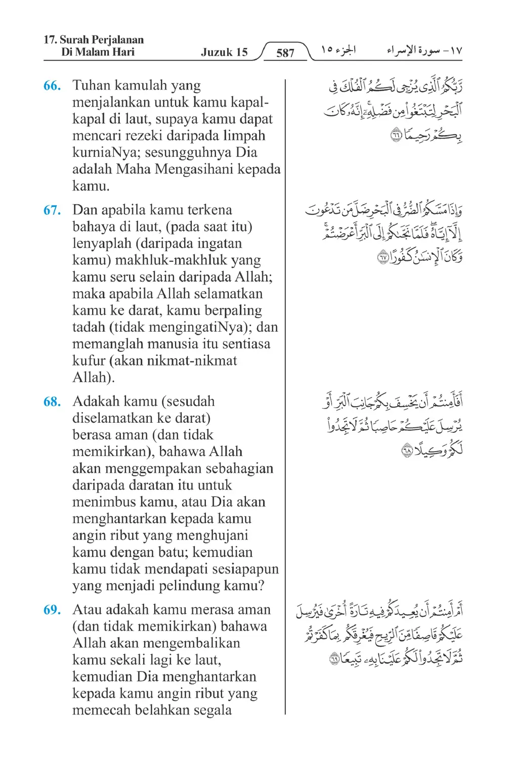 Perjalanan Di Malam Hari