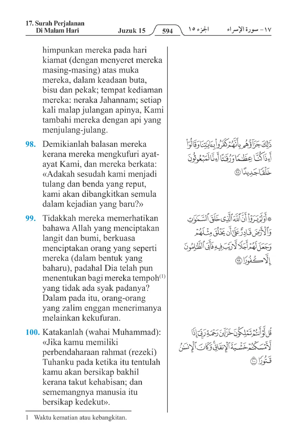 Perjalanan Di Malam Hari
