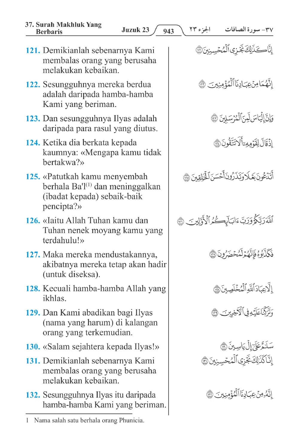 Makhluk Yang Berbaris